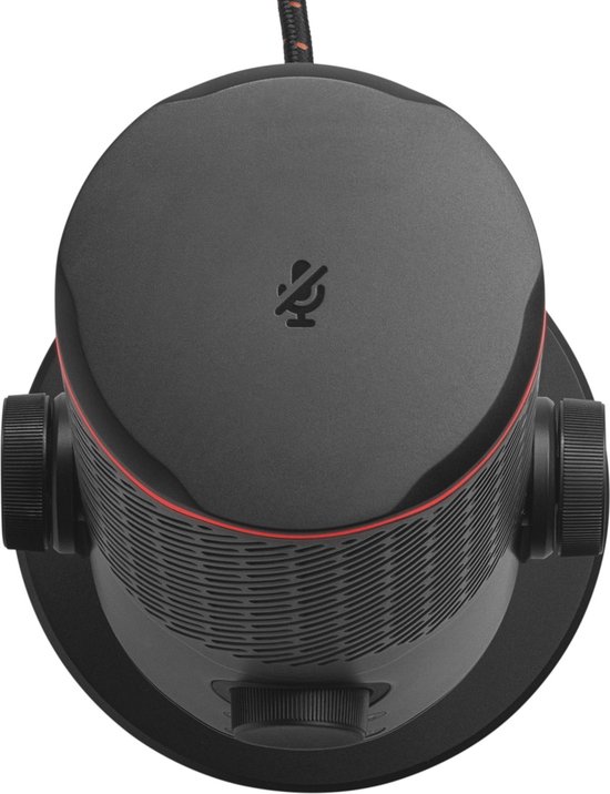 JBL Quantum Stream Wireless Mikrofon – Kabelloses Streaming-Mikrofon mit USB -C Anschluss für Android Geräte – Schwarz