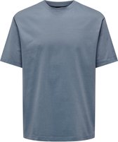 Only & Sons T-shirt Onsfred Life Rlx Ss Tee Noos 22022532 Flint Stone Mannen Maat - XS