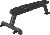 Evolve Fitness PR-201 Flat Bench - Platte halterbank - Gepoedercoat frame - Duurzame bekleding - Vloerbeschemers - Wieltjes ingebouwd