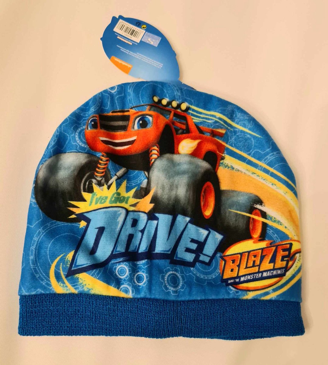 Blaze and The Monster Machines Muts Junior Acryl Blauw One-size perfect cadeau