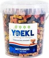 YOEKL Mix Trainers - 500 gr - Hondensnacks - Hondensnoepjes - Hondensnacks Gedroogd - Hondensnacks Kauwbot