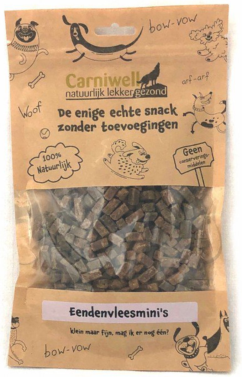Carniwell Eendenvleesmini's 200 Gram