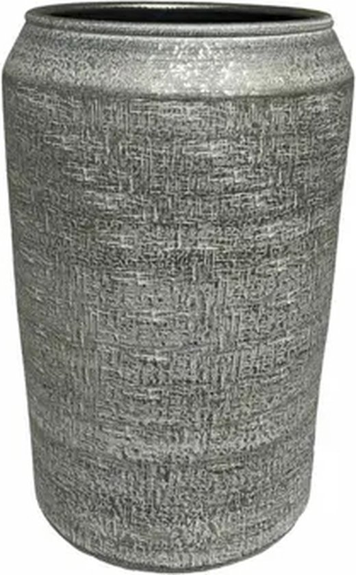 Vase Nara d23h30cm gris