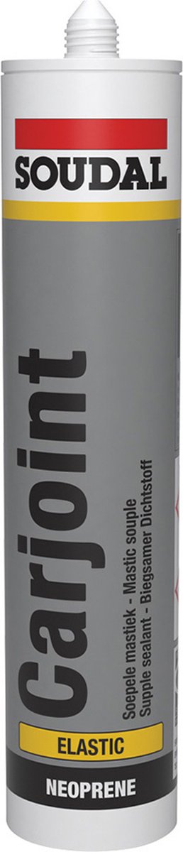 Soudal Carjoint voegkit - 300 ml koker - grijs - voor afdichting carrosserieonderdelen bij autobouw