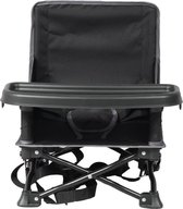 BAMBISOL - Réhausseur bébé portable, transformable en chaise haute - Tablette amovible, pliable rapidement et de manière compacte, sac de transport