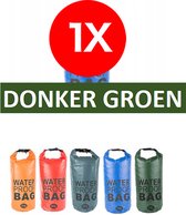 Waterproof Drybag - Drybag 10 Liter - Waterdichte tas – Strandtas - Donker Groen