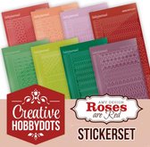 Creative Hobbydots stickerset 36 - Amy Design - Roses Are Red