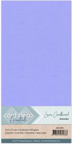 Lavender Square Linen Cardstock 10 stuks