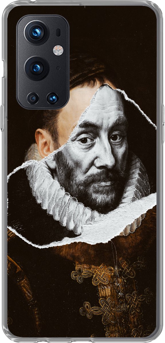 Telefoonhoesje Geschikt voor OnePlus 9 Pro hoesje - Willem van Oranje - Oude Meesters - Adriaen Thomasz - Siliconen Telefoonhoesje Telefoonhoesje