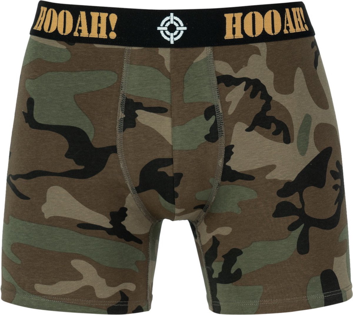 Fostex Boxershort Hooah XXL Woodland Camo Aop
