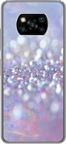 Geschikt voor Xiaomi Poco X3 Pro hoesje - Water - Design - Abstract - Licht - Siliconen Telefoonhoesje