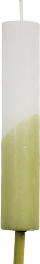 Tuinfakkel - fakkel kaars half dipped pear - buitenkaars - Ø3,8x20 cm - fakkel 68 cm hoog - set van 2 - Rustik Lys