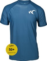 Watrflag Rashguard Cadiz - Heren - Blauw - UV beschermend surf shirt regular fit S