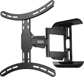 Hama Draaibare TV muurbeugel - 2 armen - voor 32-65 inch schermen - volledig beweegbaar - Fullmotion tv ophangsysteem - VESA tot 400x400 - tot 35 kg - zwart