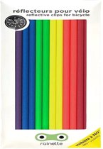 Rainette Grand ensemble de réflecteurs multicolores, 12 pièces