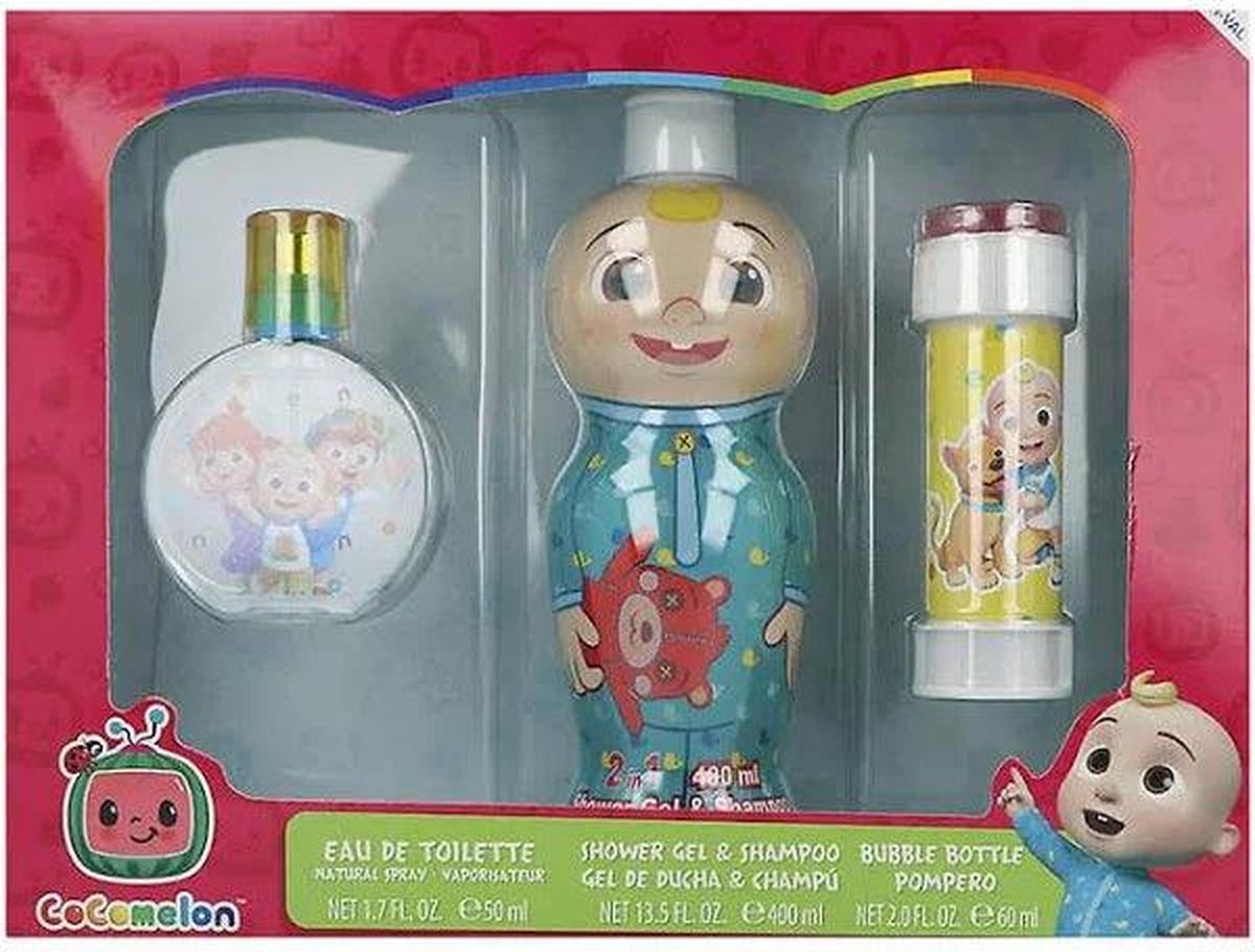 Cartoon Est Cocomelon 50ml Edt Gel-Champu 400ml Pompero