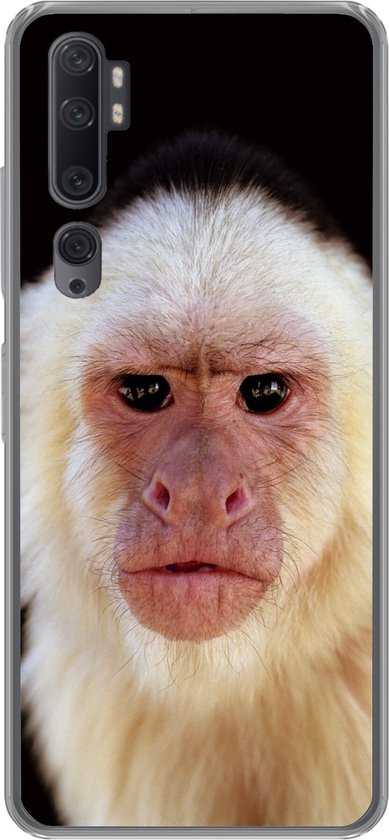 Xiaomi Mi Note 10 Pro - Singe - Fourrure - Zwart - Coque de téléphone en Siliconen