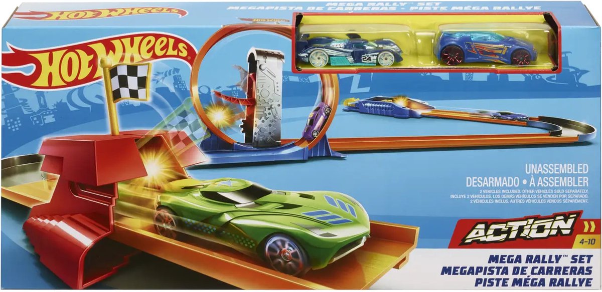 Mega rally cheap hot wheels