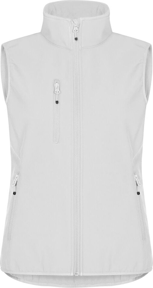 Clique Classic Softshell Vest Women 0200916 - Wit - 36/S
