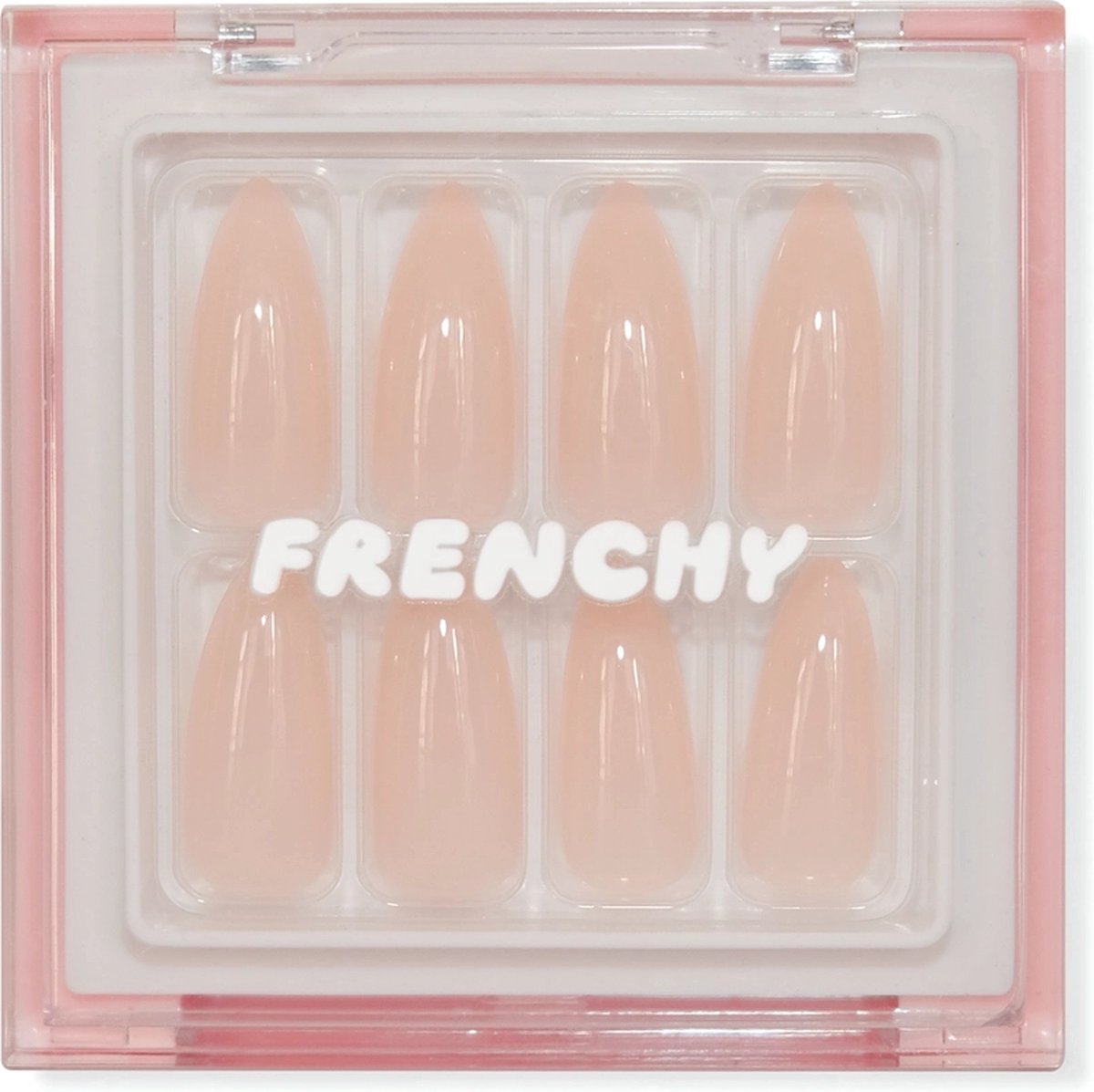 Frenchy Cosmetics 'Bubble Gloss' - Nepnagel kit met lijm en nagelstickers - Kunstnagels - Plaknagels
