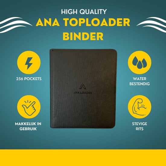 Toploader Trading Card Binder Storage 252 9 Pocket Top Loader