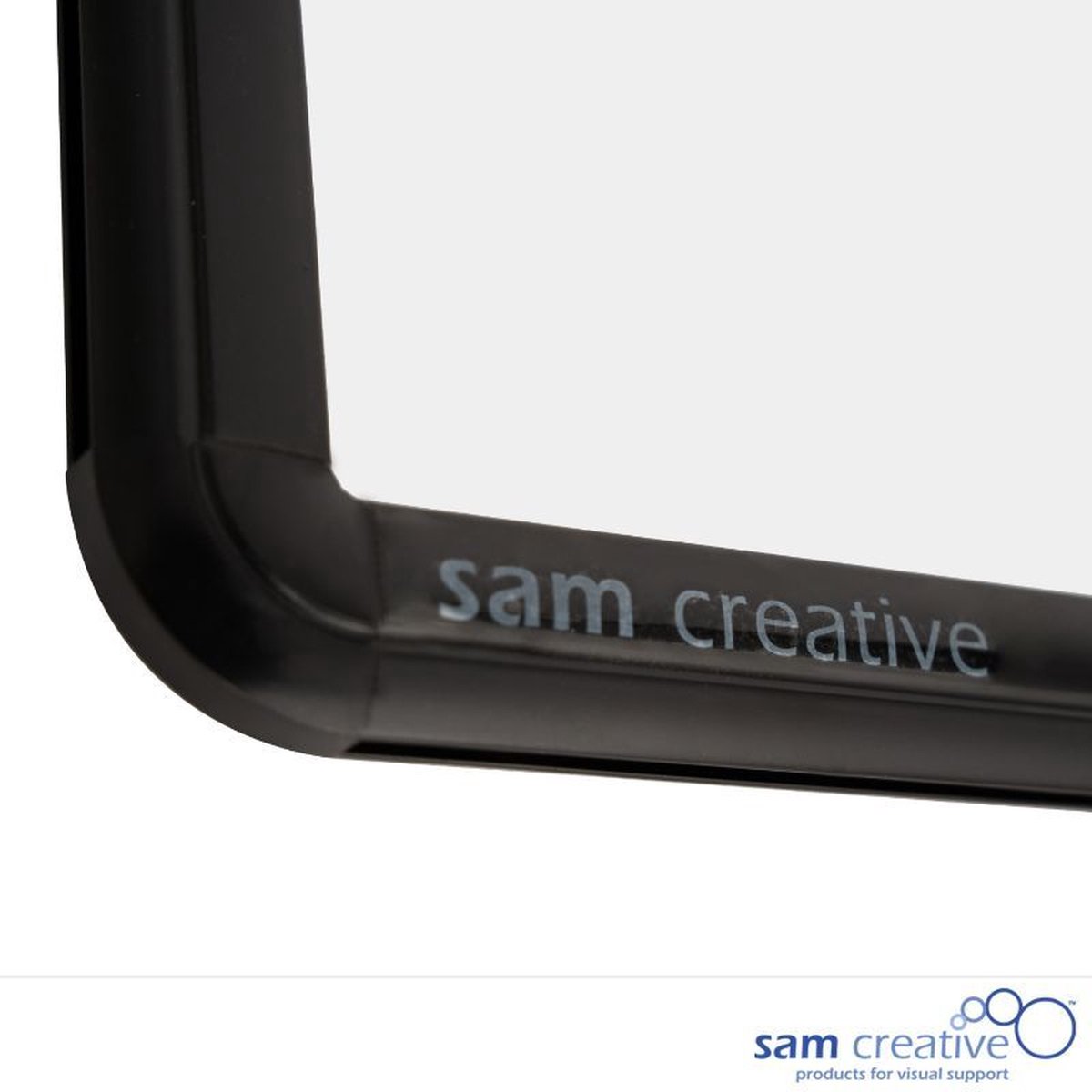 Whiteboard Pro Series Emaille 90x150 cm zwart frame