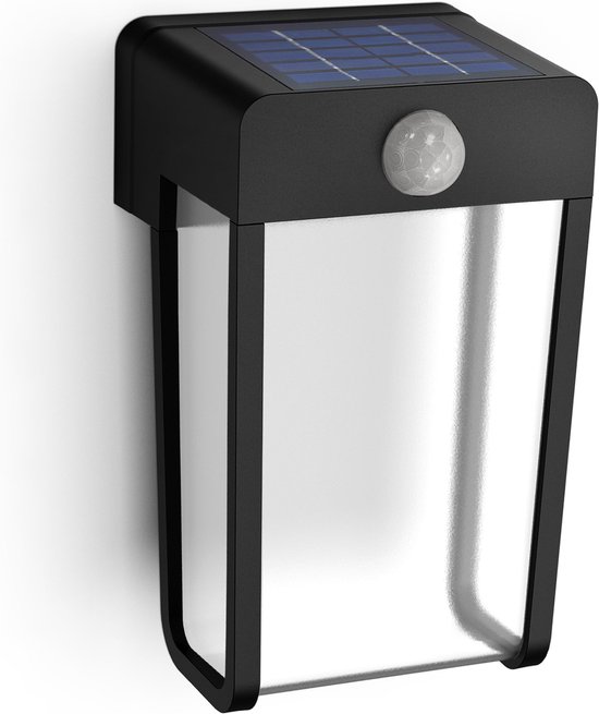 Philips Shroud solar wandlamp - met helder lichtelement