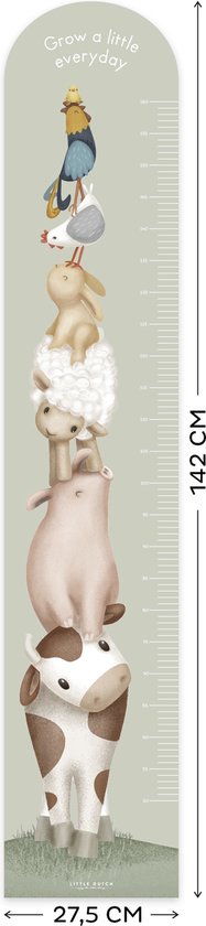 Little Dutch | Petite Ferme - Muursticker sur papier peint intissé