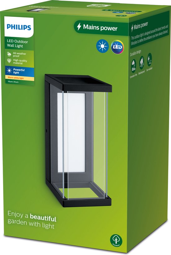 Philips - LED Wandlamp voor buiten ULYZO LED/12W/230V IP44