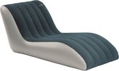Bol.com Easy Camp Comfy Lounger opblaasbare relaxstoel - Blauw aanbieding