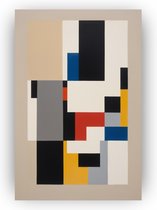 Minimalisme Bauhaus stijl poster - Bauhaus muurdecoratie - Poster minimalistisch - Wanddecoratie modern - Woonkamer posters - Woondecoratie - 80 x 120 cm