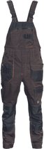Pantalon à bretelles CERVA Dayboro taille 56 marron foncé Pantalon de travail