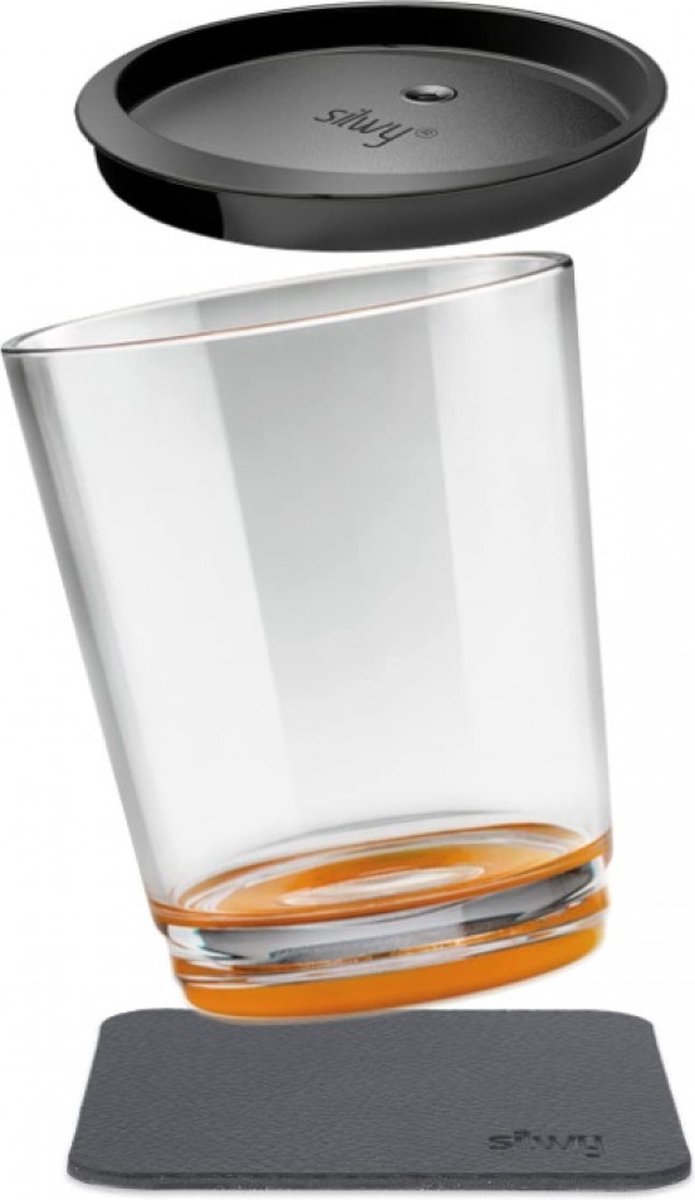 Silwy Tritan Glas 0.25L Oranje