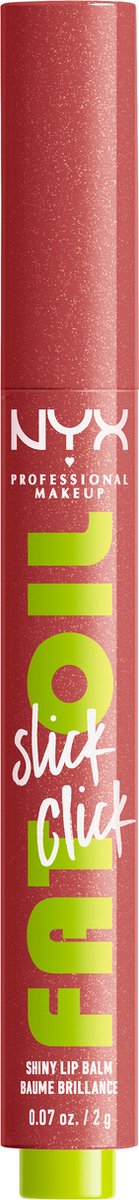 Goedkoopste NYX Professional Makeup Fat Oil Slick Click - No Filter Needed - lippenbalsem - roze parel nude - 2g