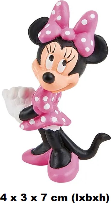 Disney Minnie Mouse figuurtje - 6 cm hoog