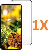 Glas de protection d'écran à couverture complète - Protecteur d'écran en Tempered Glass Adapté pour: Samsung Galaxy S23 FE - 1x