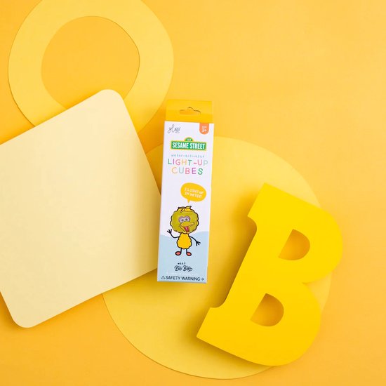 Glopals Light-Up Sesamstraat Pino 4 stuks Badspeelgoed GP-FIN-4PK-BIGBIRD van Glo Pals — afbeelding 4
