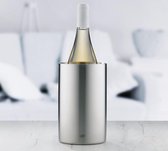 Fleskoeler, mat roestvrij staal = Bottle cooler, matte stainless steel