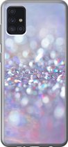 Geschikt voor Samsung Galaxy A52 5G hoesje - Water - Design - Abstract - Licht - Siliconen Telefoonhoesje