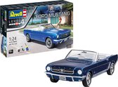 1:24 Revell 05647 60th Anniversary of Ford Mustang Auto - Geschenkset Plastic Modelbouwpakket-