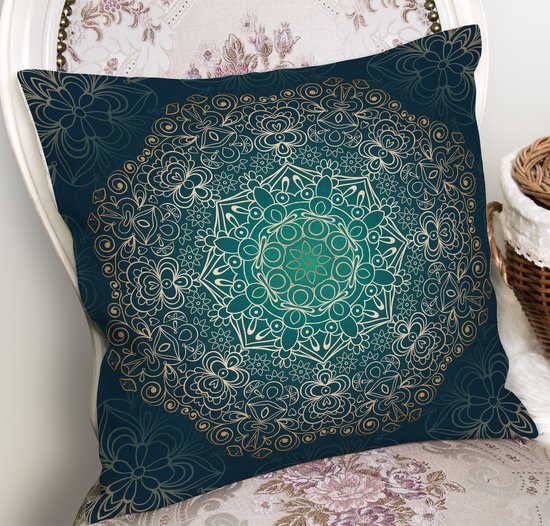 Coussin de sol avec coussin intérieur - Multi motifs - 70x70 cm