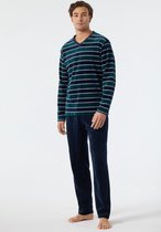 Schiesser – Warming Nightwear - Pyjama – 178038 – Blue/Green - 50
