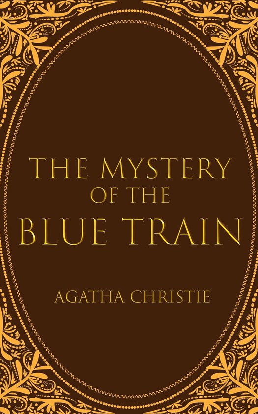 The Mystery of the Blue Train - cover