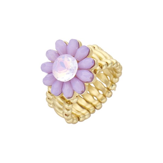 Nieuwe Collectie - Ring - Biba - Full Bloom - Bloemen - Mix15