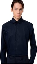 Hugo Kenno Shirt Blauw 42 Man