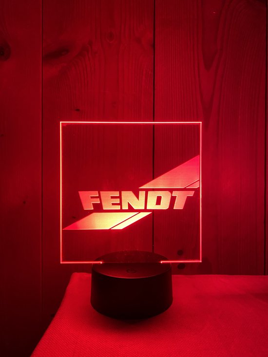 3D Led Lamp Fendt Tractor [nachtlamp]