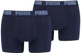 Puma - Basic Boxer 2P - Onderbroek - XL - Blauw
