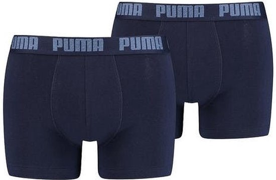 Puma - Basic Boxer 2P - Onderbroek - XL - Blauw