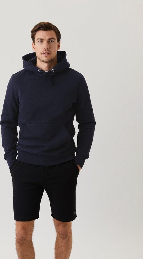 Björn Borg hoodie sweatshirt (dik) - blauw -  Maat M