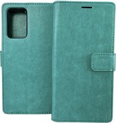 Portemonnee Book Case Hoesje Geschikt voor: OnePlus CE 2 - Mintgroen